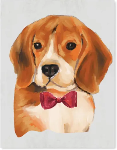 Miniatura 51 de Andaz Press Póster impreso para pared de perro, 8.5 x 11 pulgadas, Shih Tzu en lazo rosa, 1 paquete, regalo de cumpleaños de Navidad, sin marco