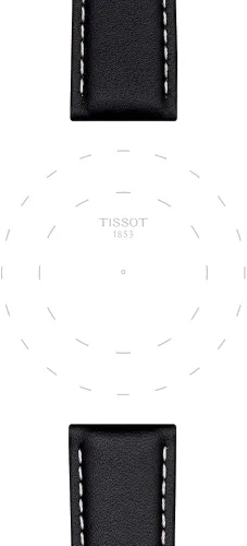 Miniatura 3 de Correa de reloj Tissot Nylon Negro 21 (Modelo T852044599)
