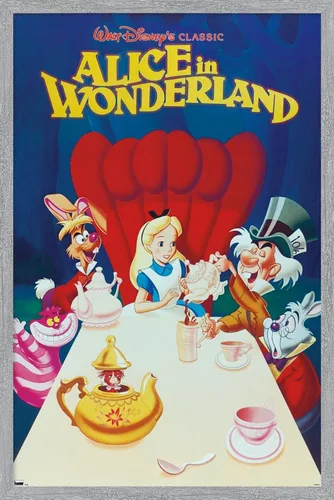 Miniatura 15 de Trends International Disney Alicia en el país de las maravillas - Póster de pared del 70 aniversario, 22.4 pulgadas de largo x 14.7 pulgadas