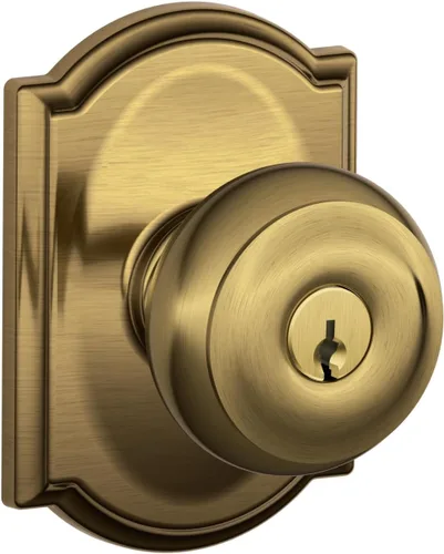 Miniatura 66 de SCHLAGE Lock Company F10GEO625ADD Colección Addison SCHLAGE - Pomo de paso, cromo brillante Cromado brillante