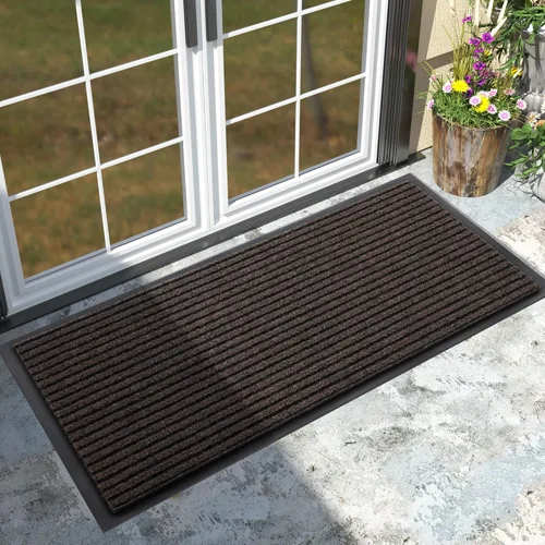 Miniatura 21 de Yimobra Tapete de Bienvenida, Tapetes de Puerta Resistentes y Duraderos para Entrada del Hogar Exterior Interior, Tapete Delantero para Patio