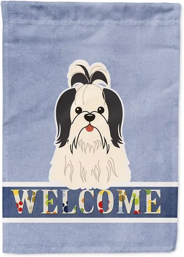 Miniatura 73 de Caroline's Treasures BB5622GF Airedale - Bandera de bienvenida para jardín, bandera decorativa para patio, exteriores, patio, parterres