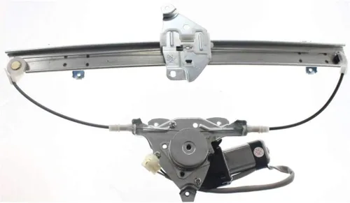 Miniatura 2 de Para Nissan Pickup Elevalunas 1987-1997 lado del conductor delantero Potencia con motor NI1350104 8072101G21
