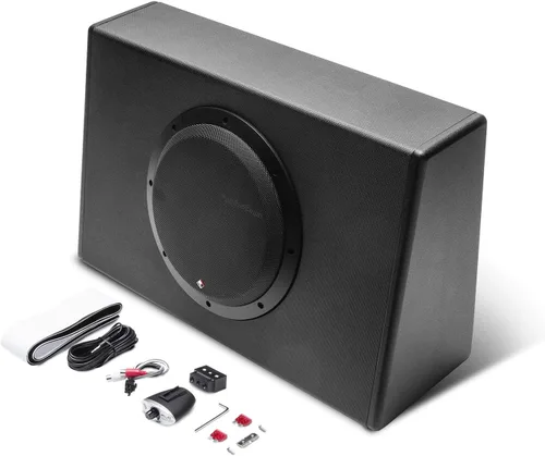 Rockford Fosgate Punch P300-10T - Subwoofer de caja sellada para camión amplificado, 10 pulgadas, 300 vatios, color negro Rojo