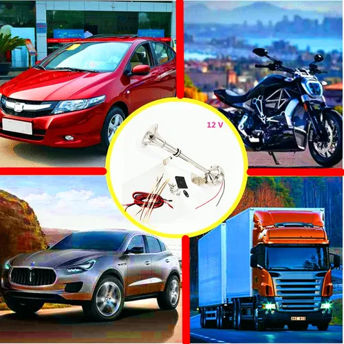 Miniatura 7 de Bocina de coche 160db barco marino potente cuerno plata 12V coche eléctrico cuerno con soporte de montaje trompeta camión cuerno v plata AI-ME202 0