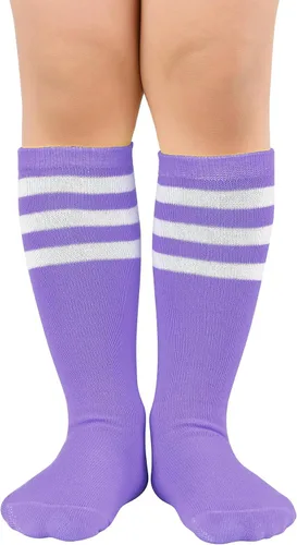 Miniatura 117 de Zando Calcetines de fútbol para niños, hasta la rodilla, para jóvenes, béisbol, fútbol, sóftbol, niños y niñas, de algodón suave sobre