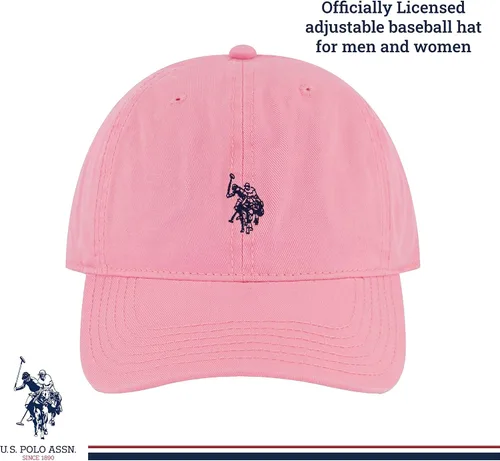 Miniatura 2 de U.S. Polo Assn. Small Polo Pony Logo Baseball Hat, 100% Cotton, Adjustable Cap