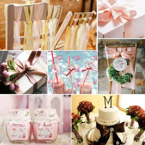 Miniatura 7 de UnionJoy Cinta de grogrén de 1-1/2 pulgadas perfecta para lazos, manualidades, boda, arreglo floral, surtido de 20 colores, cinta de 1.5 pulgadas x