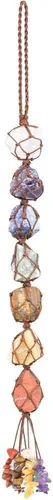 Miniatura 33 de Anjiucc Árbol de la vida de cristal curativo de 7 chakras para colgar en la pared, decoración de interiores, decoración de ventanas, meditación