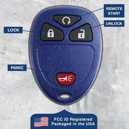 Miniatura 6 de KeylessOption Llavero de Reemplazo para 2007 2008 2009 2010 2011 2012 2013 2014 2015 2016 2017 Buick Cadillac Chevrolet Chevy GMC Pontiac Saturn
