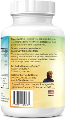 Miniatura 5 de Dr. Clark Store Coral Cal-Mag K2 – 993 mg, 100 cápsulas de gelatina, apoya la salud ósea, equilibrio de pH, 72 minerales traza y vitamina K