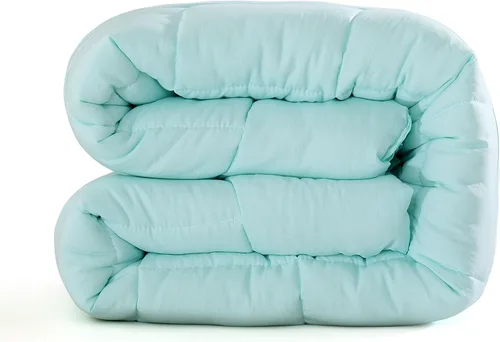 Miniatura 2 de Edredón individual XL de algodón puro para todas las estaciones, relleno alternativo de plumón suave, cálido para invierno, ultra suave, esponjoso