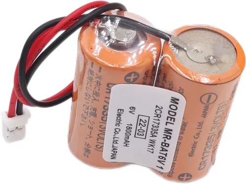 Miniatura 4 de SHENYANG MR-BAT6V1 2CR17335A WK17 6V 1800mAh Batería con enchufe para Mitsubishi CNC