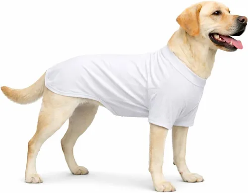 Miniatura 77 de Lovelonglong 2019 - Ropa para mascotas, Disfraces para Perro, Ropa Camisetas en blanco para Perros Grande Medianos Pequeños 100% Algodón 18