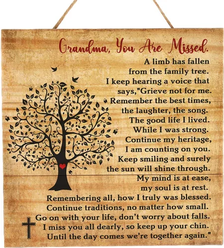 Miniatura 6 de Placa de madera para recuerdo de papá para niños, pérdida de papá, condolencias de papá, regalo conmemorativo para papá para hija hijo, día