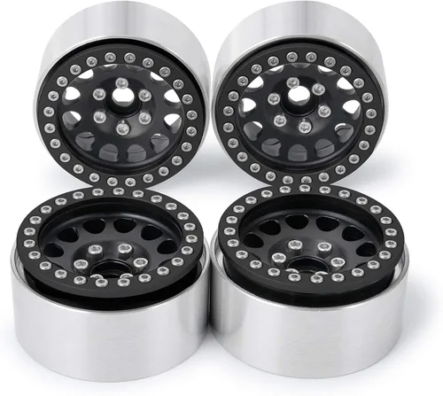 Miniatura 3 de RCLIONS Aluminio 1.9 Beadlock Ruedas Llantas para Axial SCX10 II AXI03007 TRX4 Gen8 Gen7 1/10th RC Crawler Car Upgrade Parts