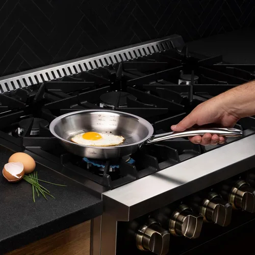 Miniatura 5 de Fissler M5 Pro-Ply - Sartén de acero inoxidable de 5 capas, 8 pulgadas
