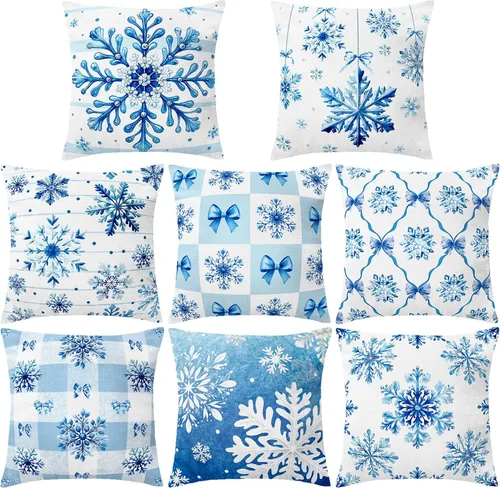 Miniatura 14 de 8 fundas de almohada de regreso a la escuela, 18 x 18 pulgadas, composición, fundas de almohada para cuadernos, fundas de almohada para el aula