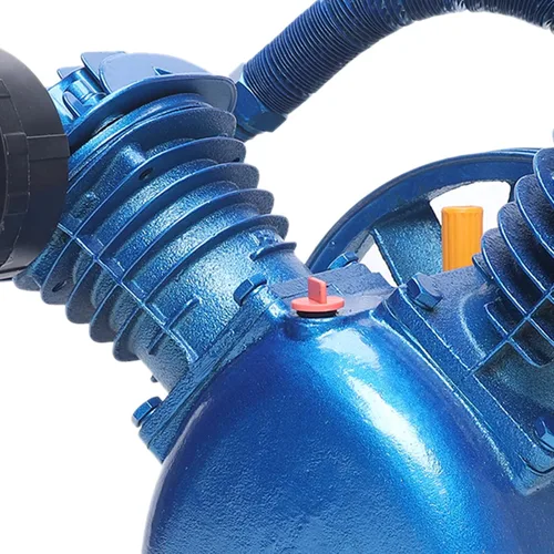 Miniatura 8 de Cabezal de bomba de compresor de aire 5.5HP 21CFM 175PSI 800RPM Unidad de bomba de compresor de aire estilo V con volante de inercia, cilindro