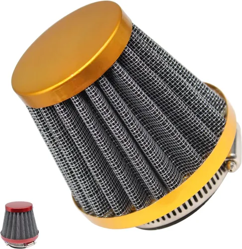 Filtro de aire de 1.38 pulgadas (1.378 in) apto para 50cc 70cc 90cc 110cc 125cc ATV Dirt Pit Pocket Bike Go Kart ciclomotor, scooter, Motovox MVX70