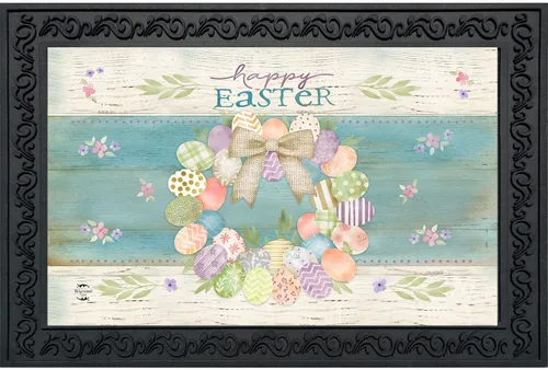 Miniatura 5 de Briarwood Lane Felpudo de 30 x 18 pulgadas, para interior y exterior, colorido para cesta de Pascua