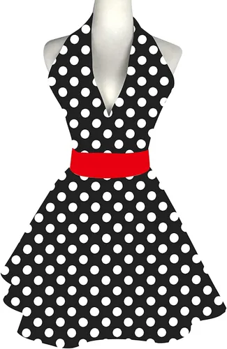 Miniatura 8 de RosieLily Retro Aprons for Women Vintage Apron Kitchen Apron for Cooking Baking BBQ Grilling Sexy Mothers Day Gifts Cute