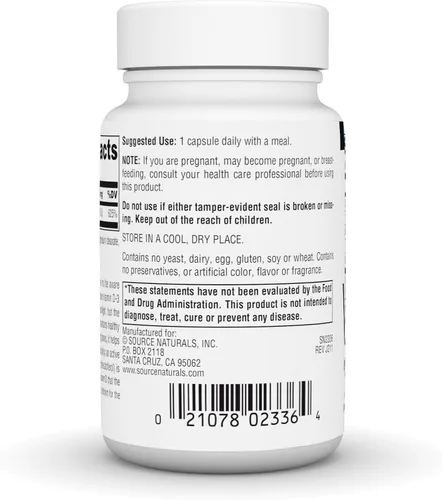 Miniatura 3 de Source Naturals Vitamina D-3 Forma bioactiva para la salud ósea e inmunológica* 5000 iu - 60 Cápsulas