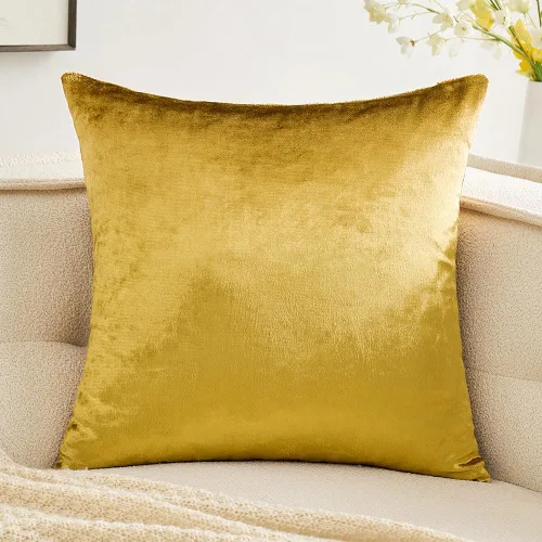 Miniatura 24 de MIULEE Funda de Almohada de Terciopelo Suave de Lujo Decorativa Funda de Cojín Decorativo Rectangular Individual para Sofá, Sillón, Dormitorio, Beige
