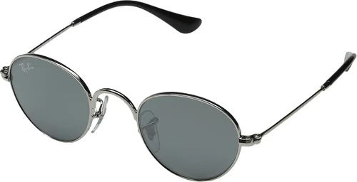 Miniatura 32 de Ray-Ban Junior Rj9506s - Gafas de sol de aviador de metal para niños Plata/Gris Espejo Plata