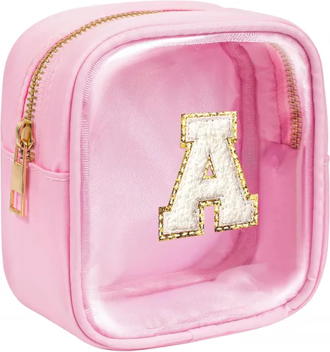 Miniatura 56 de KOTORA Bolsa de Maquillaje Inicial, Bolsa de Viaje de Artículos de Aseo, Bolsa de Maquillaje Transparente, Bolsas de Cosméticos Organizadoras