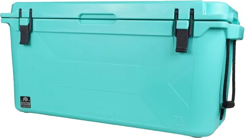 Miniatura 17 de BISON COOLERS Enfriador Rotomoldeado de Durabilidad Extrema Diseñada con Carcasa Rígida, Tapa y Revestimiento Hielera de Larga Duración con Blanco