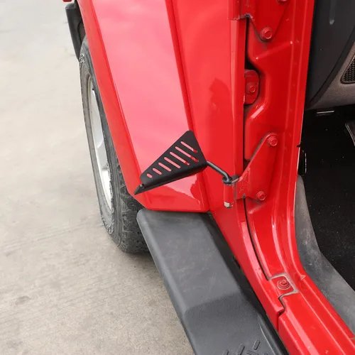 Miniatura 7 de RT-TCZ para Wrangler Pedales de descanso Pedales para Jeep Wrangler JK JKU JL JLU para Jeep Gladiator JT Accesorios de metal negro 2 unids
