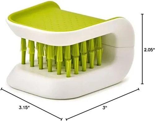 Miniatura 5 de Joseph Joseph BladeBrush - Cepillo limpiador de cuchillos y cubiertos, cepillo de cerdas para lavado de cocina, antideslizante, talla única