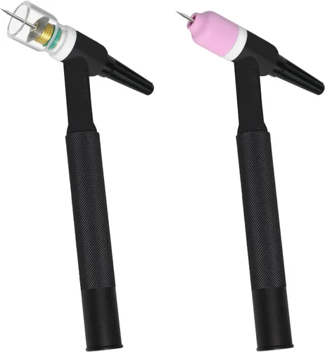 Miniatura 3 de Kit de 31 piezas de lente de gas TIG de soldadura con copa de vidrio 4# 5# 6# 7# 8# 10# 12# para WP-17/18/26