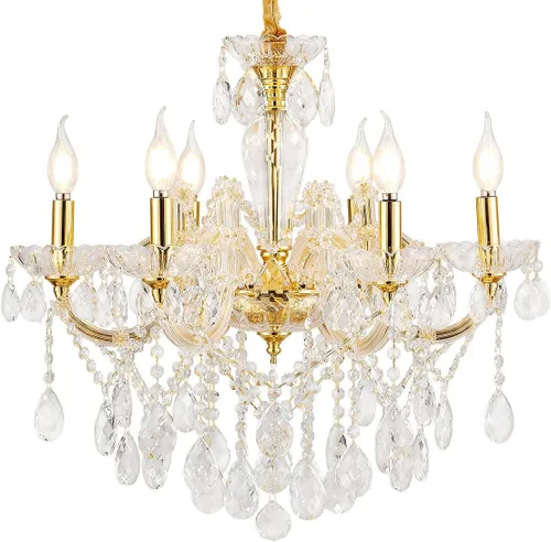 Miniatura 12 de YLONG-ZS Aplique de pared de cristal de campo francés, 2 luces envejecidas estilo vela de oro blanco con cristales de lágrima, decoración