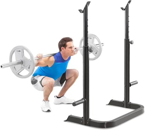 Miniatura 7 de Marcy Olympic Workout Bench for Home Gym Strength Training Equipment with Preacher Curl Pad and Weight Rack Storage, White/Black