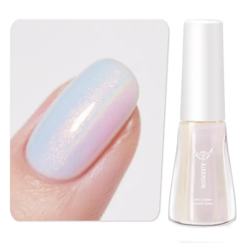 Miniatura 9 de Esmalte de uñas negro, esmalte de uñas de secado rápido, sin rayas, esmalte de uñas de larga duración para uñas de boda de otoño, manicura acogedora