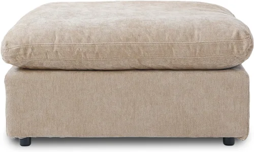 Miniatura 49 de WJShome Sofá Seccional Cloud Couch de 83 pulgadas para sala de estar, sofá seccional modular relleno de plumón, sofás en forma de L con otomana