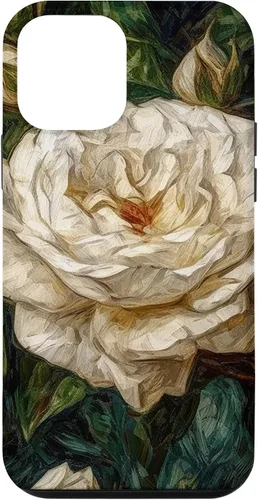 Miniatura 15 de Funda para iPhone 13 Van Gogh Art White Flower White Roses