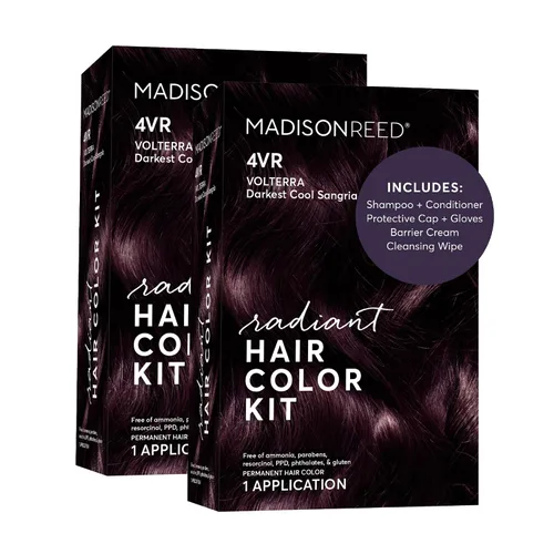 Miniatura 63 de Madison Reed - Kit de color de cabello radiante, tinte permanente para el cabello, 100 % cobertura de canas, sin amoníaco, castaño Catania 5NGM