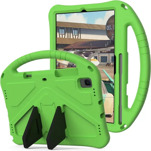 Miniatura 2 de Funda para niños para Xiaomi Pad 5 de 11 pulgadas 2021, ligera, a prueba de golpes, con soporte de mango convertible y correa para el hombro, funda
