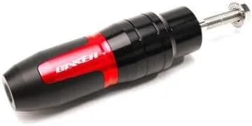Miniatura 11 de TEMKIN W para Suzuki Gixxer SF250 Sf 250 SF250 150 125 SF motocicleta CNC Accesorios protección contra caídas Deslizador de escape deslizante B Negro