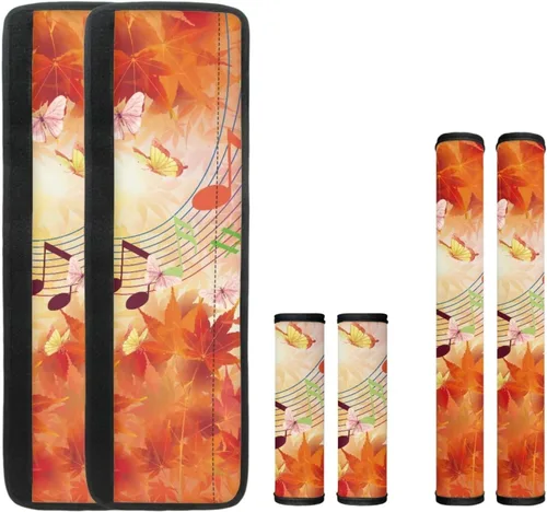 Miniatura 29 de DISNIMO Fundas protectoras de repuesto para refrigerador con diseño floral bohemio de libélula, fundas protectoras lavables para puertas de cocina