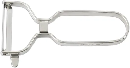 Miniatura 2 de ARCOS Pelador profesional cromado para frutas y verduras. Herramienta de cocina de acero inoxidable de 5.5 pulgadas para corte preciso. Gadget