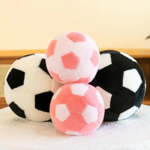 Miniatura 3 de Soccer Pillow Soft Football Throw Pillow Round Home Decor Soccer Decorative Pillow Aesthetic Soccer Sports Ball Plush Pillows for Couch Bed Bedroom
