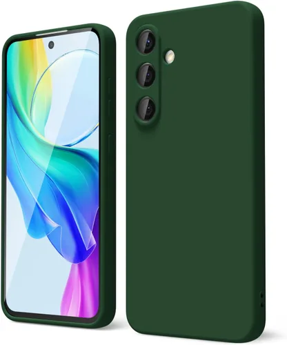 Miniatura 74 de oakxco Funda para teléfono Samsung Galaxy S21 Ultra con agarre de silicona líquida, bonita funda delgada y delgada de goma suave de TPU lisa