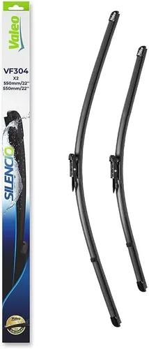 Valeo 574340 (VM304) Silencio X-TRM - Juego de limpiaparabrisas de 21/19 pulgadas (paquete de 2)