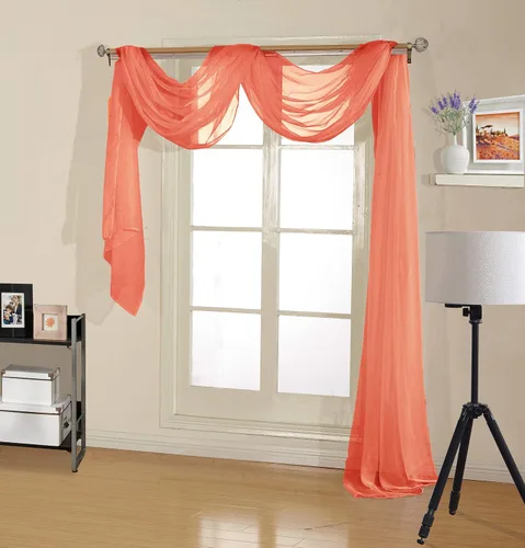 Miniatura 9 de Decotex - Bufanda de gasa transparente de calidad premium para diseños de hogar y eventos