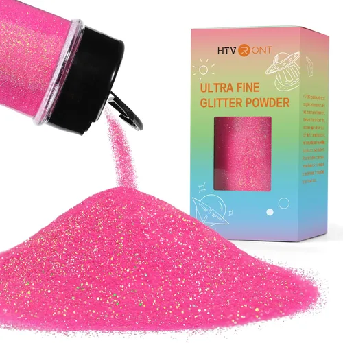 Miniatura 24 de HTVRONT Polvo de Purpurina Fina Holográfica - 200g/7oz Purpurina Turquesa para Manualidades, Purpurina Ultrafina No Tóxica para Uñas, Vasos