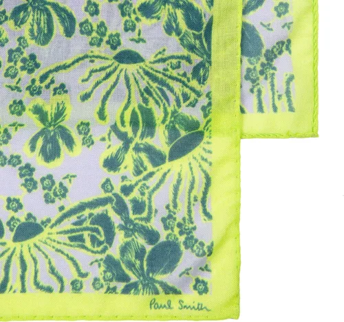 Miniatura 2 de PS Paul Smith Bufanda Bridleway Flwr para mujer, Verde botella